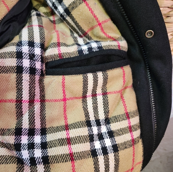 Pacific Trail VTG Wool Men's Dark Gray Bomber Jacket Sz L - Picture 11 of 11